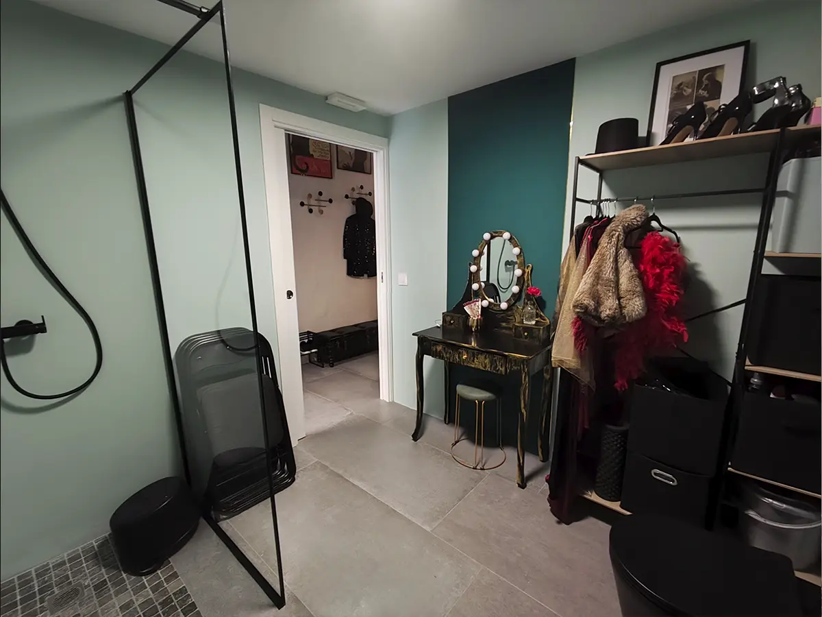 Camerino del Espacio Cultural Boa Negra de Sevilla