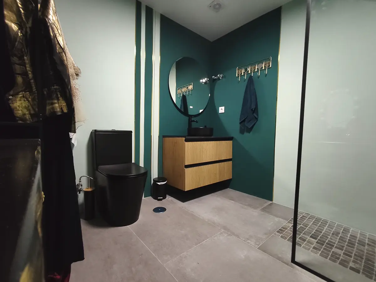 Vista general del Camerino de la Sala Boa Negra de Sevilla